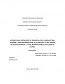 Acciones para fortalecer el desarrollo del lenguaje oral en niños y niñas en tercer nivel