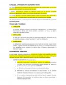 El rol del Estado en una economía mixta