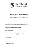 DAFO personal hacia una marca fuerte