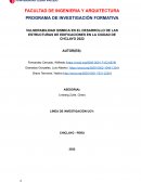 Vulnerabilidad sísmica Chiclayo