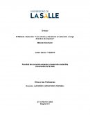 El Método- Selección: “Los valores y disvalores en selección a cargo directivo de empresa”