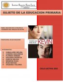 Sujeto de la educación primaria. Tenemos que hablar de Kévin