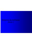 Sistema de archivos