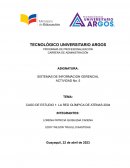 Caso de estudio 1: La red olímpica de Atenas 2004