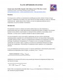 Ley de enfriamiento de Newton