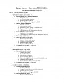 Equipos Mayores – Constructora TORREON S.A.S. Plan de trabajo Preventivo y Correctivo