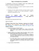 Naturaleza de la filosofia