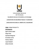 Legislacion aplicable al ambito de la seguridad
