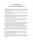 Sermón del altar del Holocausto