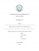 Drogadiccion de los jovenes en el barrio Paraiso