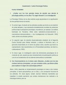 Cuestionario sobre Psicología Política