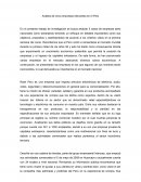 Análisis de cinco empresas relevantes en el Perú