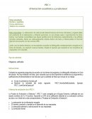 Orientación académica y profesional