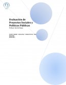 Evaluación de proyectos sociales - Discapacitados en Santiago