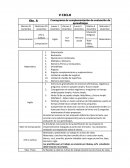 Cronograma de complementación de evaluación de aprendizajes