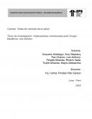 Implicaciones nutricionales post cirugía bariátrica