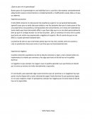 Ensayo psicologia y aprendizaje