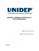 Gobierno corporativo y ética empresarial