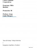 Estimación del costo de capital para una empresa privada
