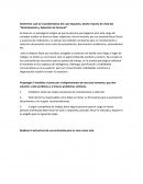 Determine cuál es la problemática del caso expuesto, desde el punto de vista del “Reclutamiento y Selección de Personal”