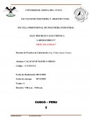 Práctica final. Electricidad y electrónica