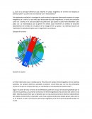 Campo magnético de la tierra con respecto al planeta Júpiter