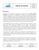 Manual de calidad