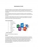 Procesadores de textos
