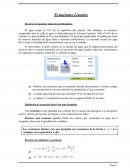 Ecuaciones lineales