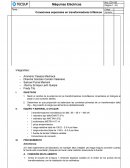 Conexiones especiales en transformadores trifásicos