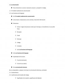 Esquema lengua. Página 1
