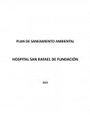 Plan de Saneamiento Ambiental