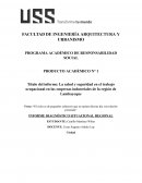 El impacto de la salud y seguridad en el trabajo ocupacional de las empresas industriales de la región de Lambayeque