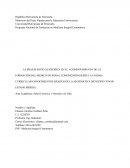 L praxis socio académica en el acompañamiento de la formación del medico integral comunitario desde la unidad curricular conocimientos básicos de la matemática