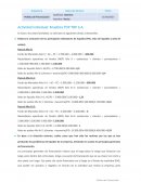 Actividad individual: Muebles Top Top S.A