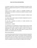 Revolución Industrial. Revolución agrícola