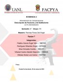 Administración de Compensaciones. Descripción de Factores y de Subfactores