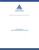 Análisis ingobernabilidad en Perú