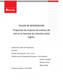 Propuesta de mejoras de enlaces de red en la Comuna de Litueche sexta región