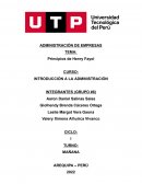 Principios de Henry Fayol