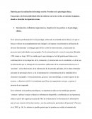 Rubrica para la realización del trabajo escrito: Pruebas en la psicología clínica