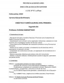 Didáctica y currículum del nivel primario