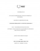 Ensayo critico del abastecimiento estrategico como ventaja competitiva