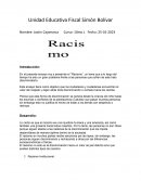 Racismo, Tipos y Características