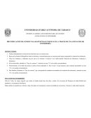 Identificación de conductas adaptativas e ineficaces a través de una situación de enfermería