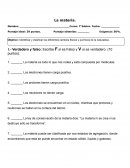 Prueba ciencias. La materia 7º s/r