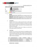 Informe sobre PC ubicada en emergencia