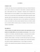 La familia como núcleo y base de la sociedad