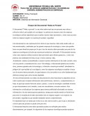 Ensayo del Documental “Nada es Privado”