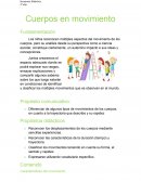 Secuencia Didáctica 2° año. Cuerpos en movimiento